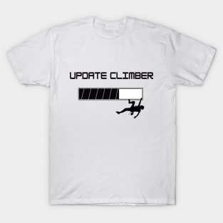 Update climber climbing design T-Shirt